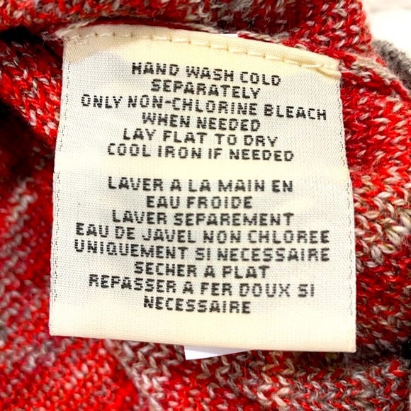 DENIM & SUPPLY  RALPH LAUREN 100%COTTON AZTEC CREW-NECK LONG SLEEVE SWEATER - Picture 4 of 6